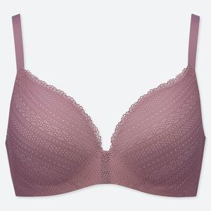 UNIQLO WOMEN BEAUTY LIGHT WIRELESS BRA 30DD-32H
